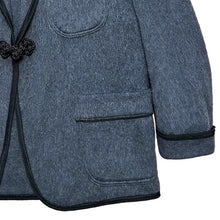 画像をギャラリービューアに読み込む, SHAGGY MOHAIR SMOKING JACKET
