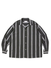 画像をギャラリービューアに読み込む, Dobby Chain Stripe L/S Cavana Shirt
