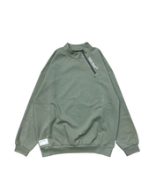 画像をギャラリービューアに読み込む, #SIDE HALF ZIP L/S MOCK NECK TEE
