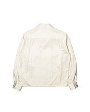 画像をギャラリービューアに読み込む, OPEN COLLAR SHIRT -RAYON GABARDINE-
