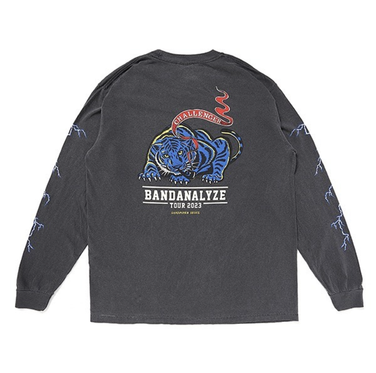 L/S B.D SOUTH TIGER TEE