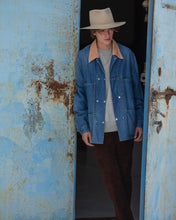 画像をギャラリービューアに読み込む, DOUBLE WORKERS JACKET -USED WASHED DENIM-
