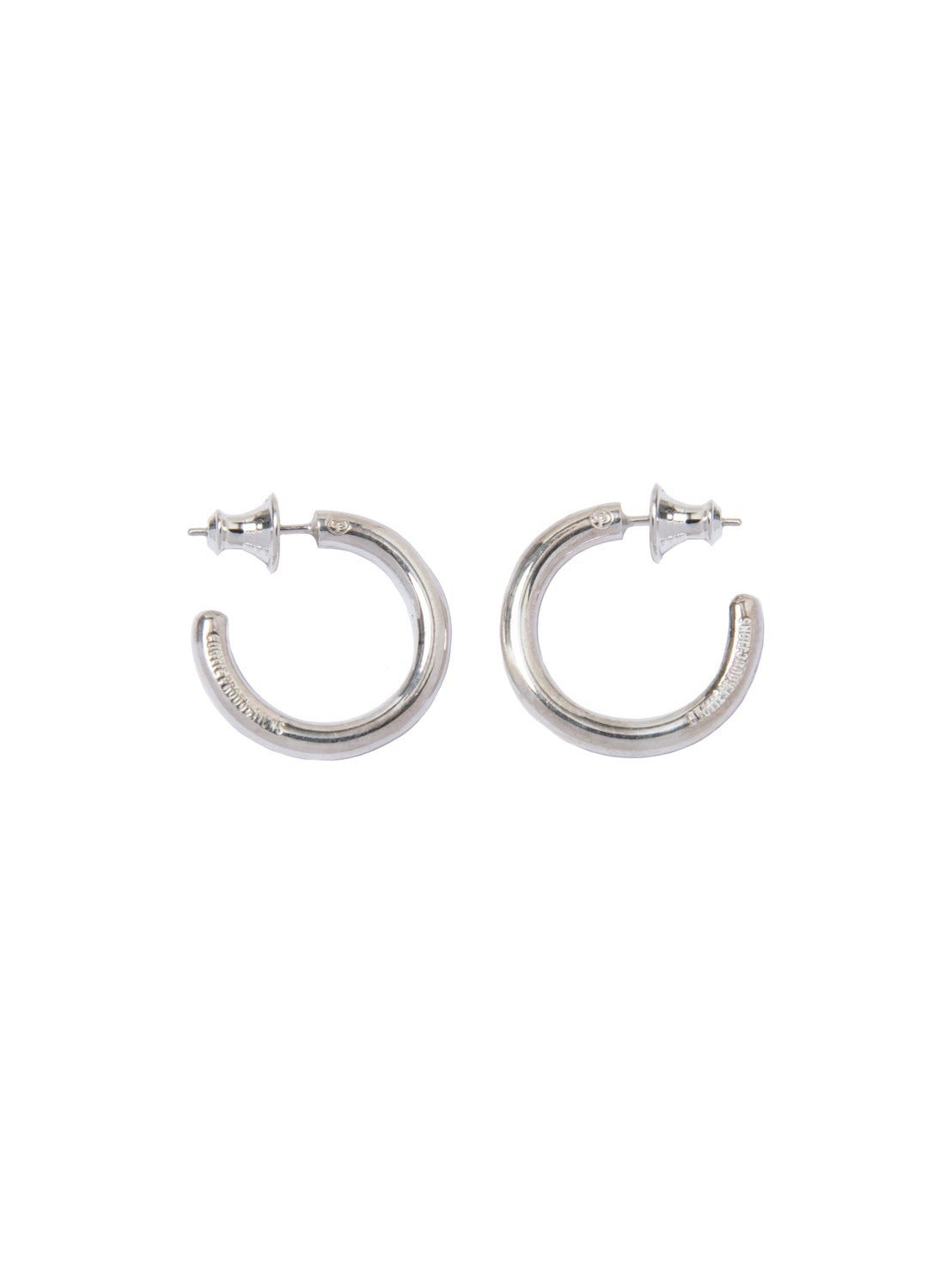 One Stroke Earring Medium　SILVER One Stroke Earring - Medium – Roots Bonds ONLINE STORE