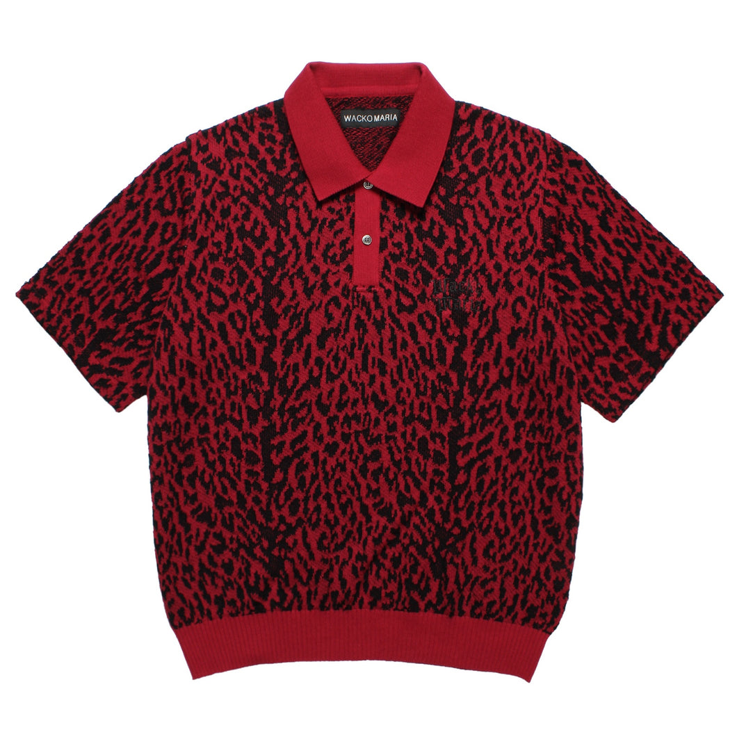LEOPARD KNIT POLO SHIRT ( TYPE-2 ) – Roots Bonds ONLINE STORE