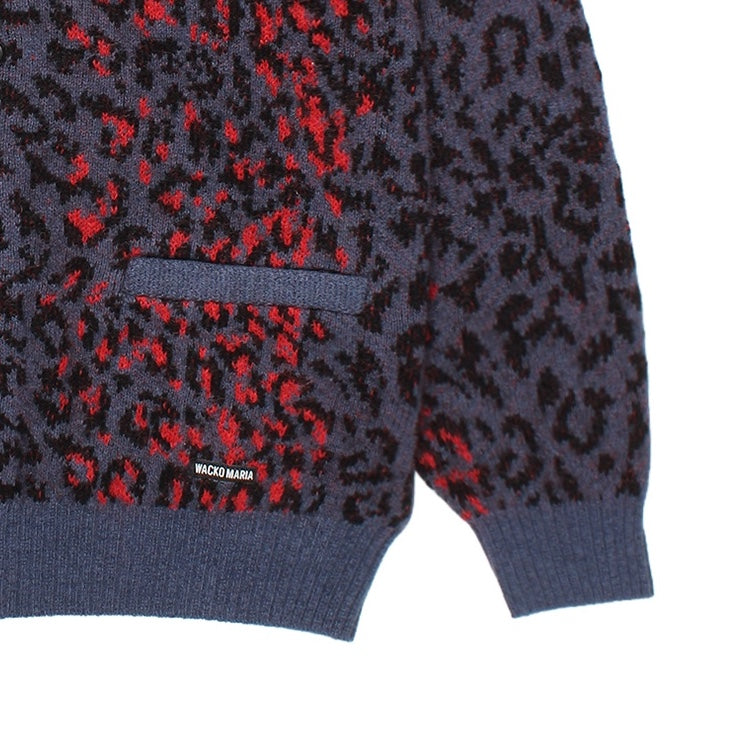 トップス COOHEM LEOPARD MOHAIR CARDIGAN Leopard-print cashmere cardigan in Multicolor for Women