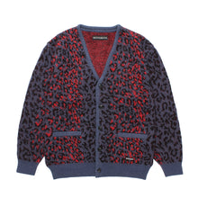 画像をギャラリービューアに読み込む, LEOPARD MOHAIR CARDIGAN
