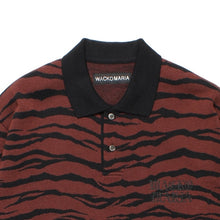 画像をギャラリービューアに読み込む, TIGER KNIT POLO SHIRT
