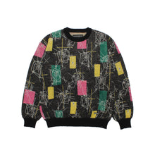 画像をギャラリービューアに読み込む, MOHAIR JACQUARD CREW NECK SWEATER ( TYPE-1 )
