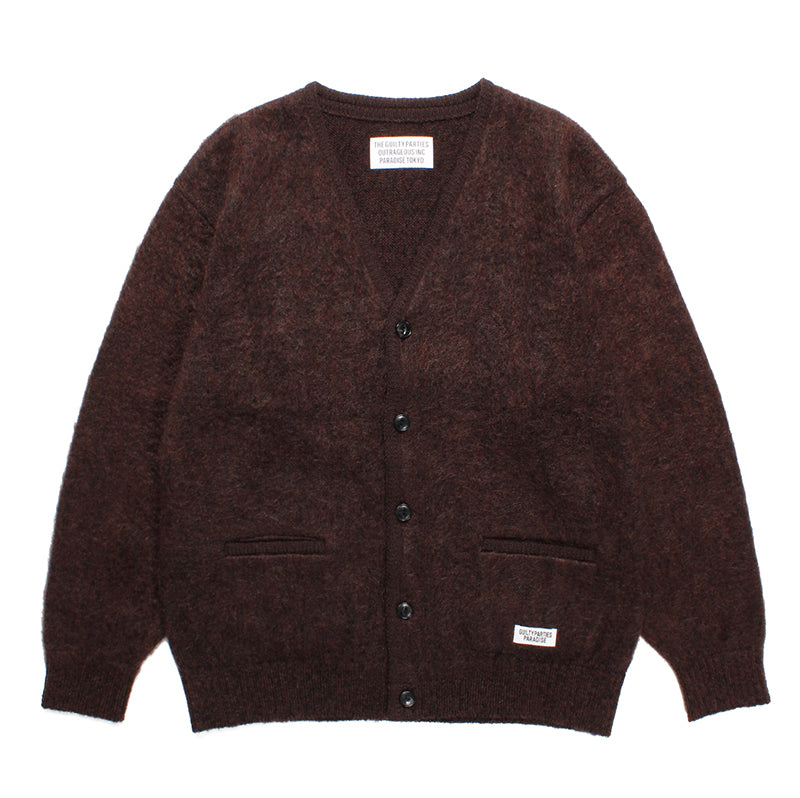 MIX MOHAIR CARDIGAN