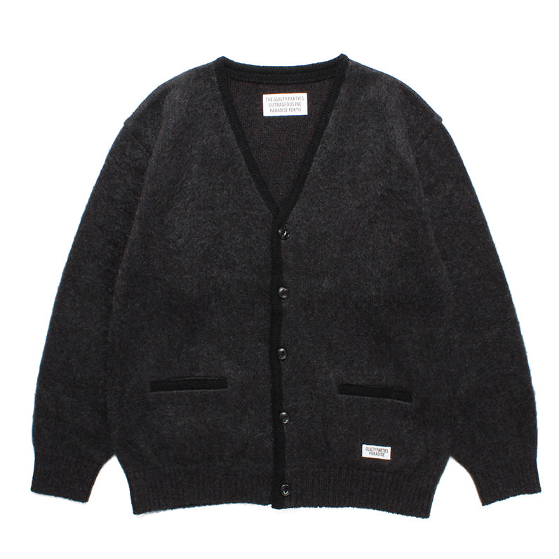MIX MOHAIR CARDIGAN