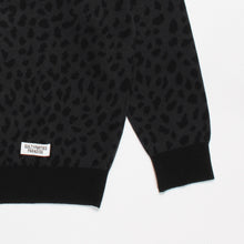 画像をギャラリービューアに読み込む, LEOPARD KNIT POLO SHIRT
