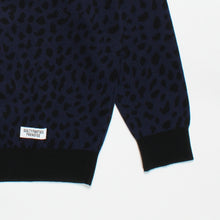 画像をギャラリービューアに読み込む, LEOPARD KNIT POLO SHIRT
