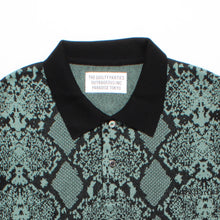 画像をギャラリービューアに読み込む, PYTHON KNIT POLO SHIRT
