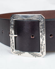 画像をギャラリービューアに読み込む, GARRISON EMBROIDERY BELT -COWHIDE
