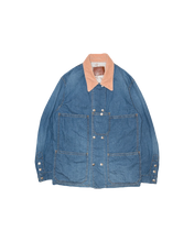 画像をギャラリービューアに読み込む, DOUBLE WORKERS JACKET -USED WASHED DENIM-
