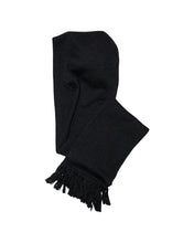 画像をギャラリービューアに読み込む, 5G HOODIE FRINGE SCARF KNIT -SHETLAND WOOL LINEN-
