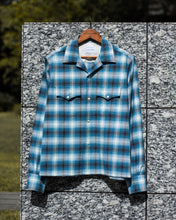 画像をギャラリービューアに読み込む, OPEN COLLAR SHIRT -CHECK OPEN END YARN COTTON-
