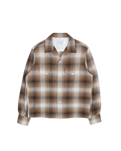 画像をギャラリービューアに読み込む, OPEN COLLAR SHIRT -CHECK OPEN END YARN COTTON-
