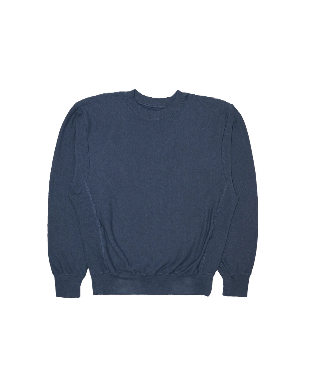 CREW NECK SWEAT SHIRT -LOOPWHEEL FLEECE COTTON RAYON-