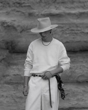 画像をギャラリービューアに読み込む, CREW NECK SWEAT SHIRT -LOOPWHEEL FLEECE COTTON RAYON-

