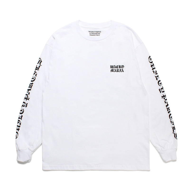CREW NECK LONG SLEEVE T-SHIRT(TYPE-2)