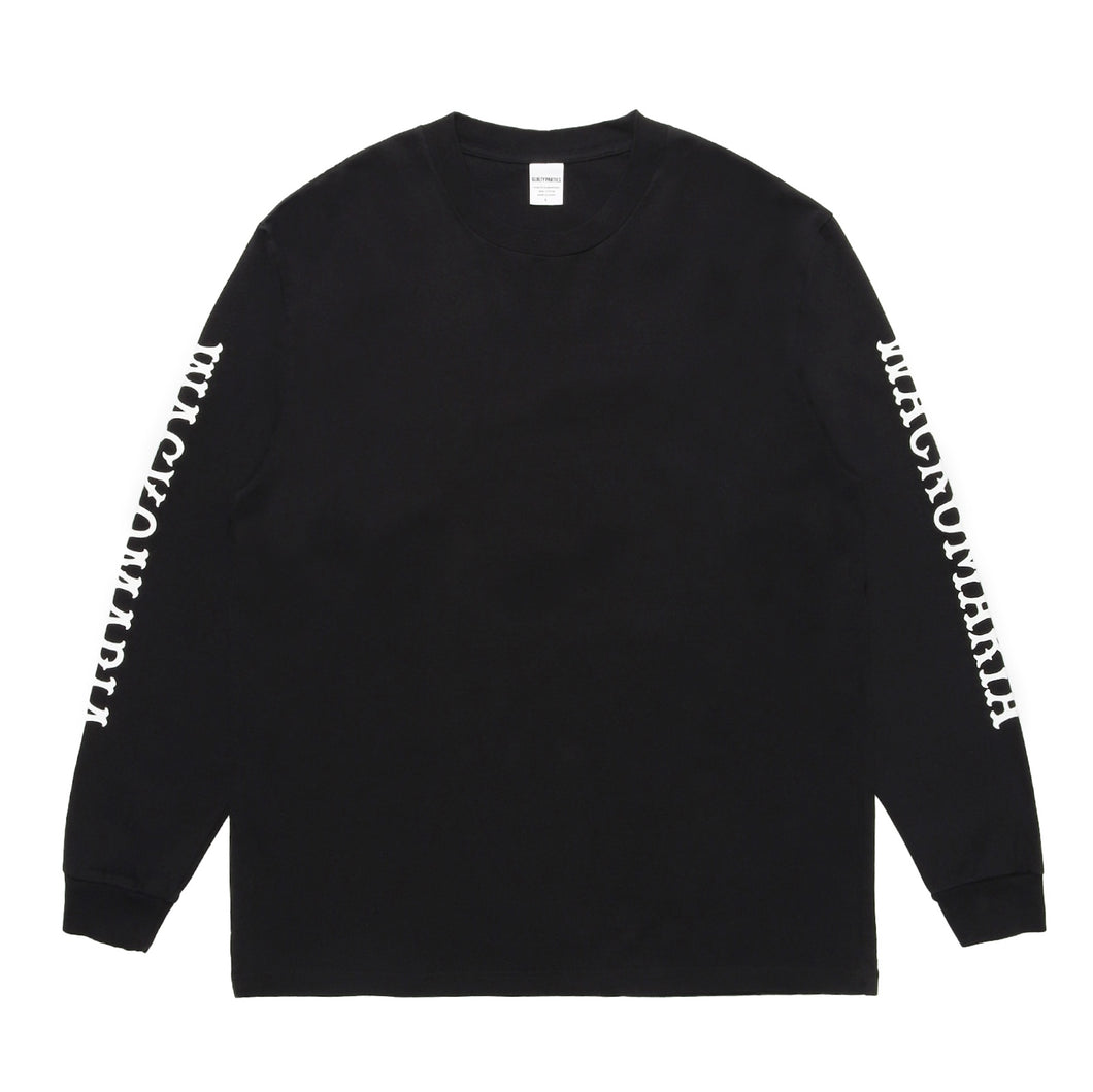 WASHED HEAVY WEIGHT CREW NECK LONG SLEEVE T-SHIRT ( TYPE-2 )