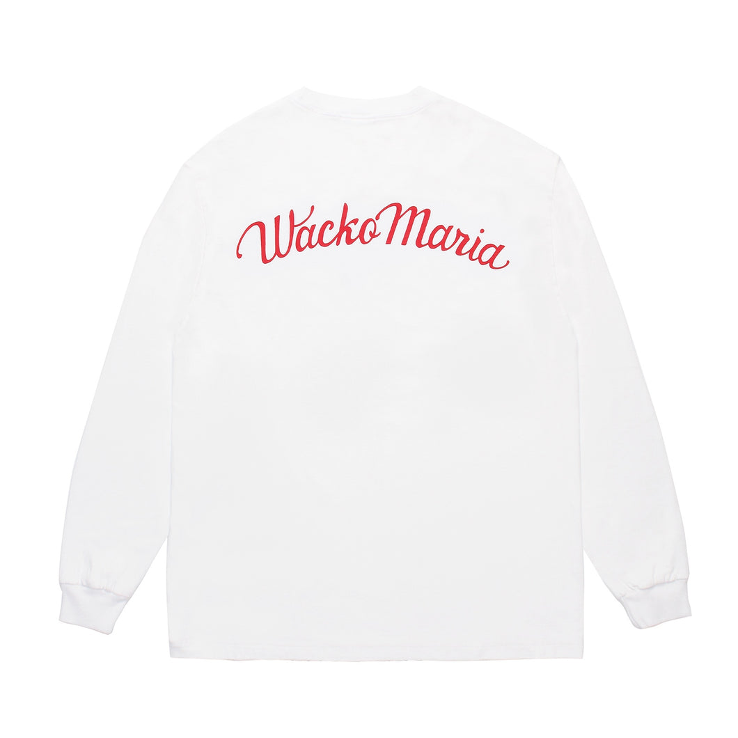 WASHED HEAVY WEIGHT CREW NECK LONG SLEEVE T-SHIRT ( TYPE-3 )