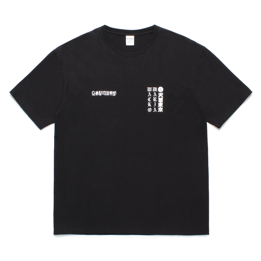 MR BROTHERS CUT CLUB / WASHED HEAVY WEIGHT CREW NECK T-SHIRT