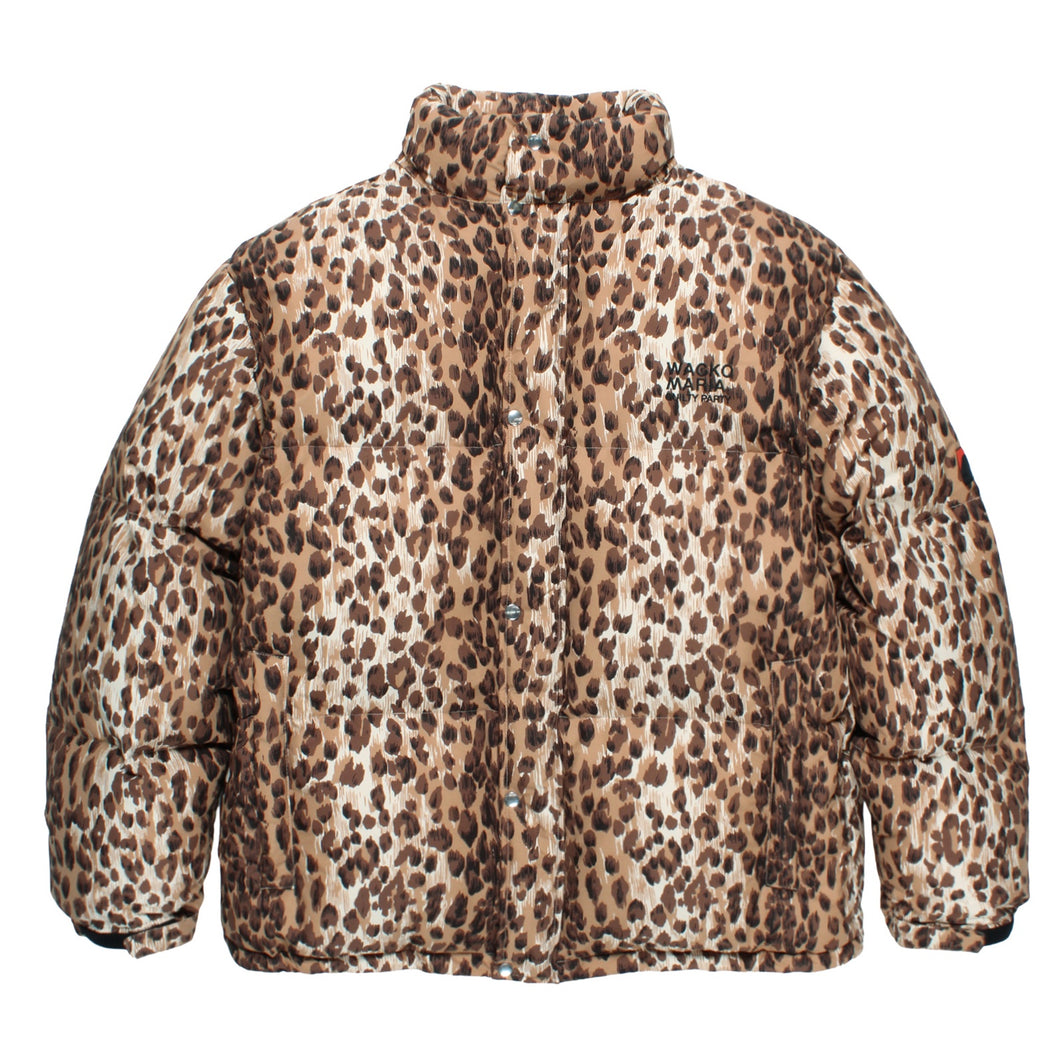 LEOPARD DOWN JACKET