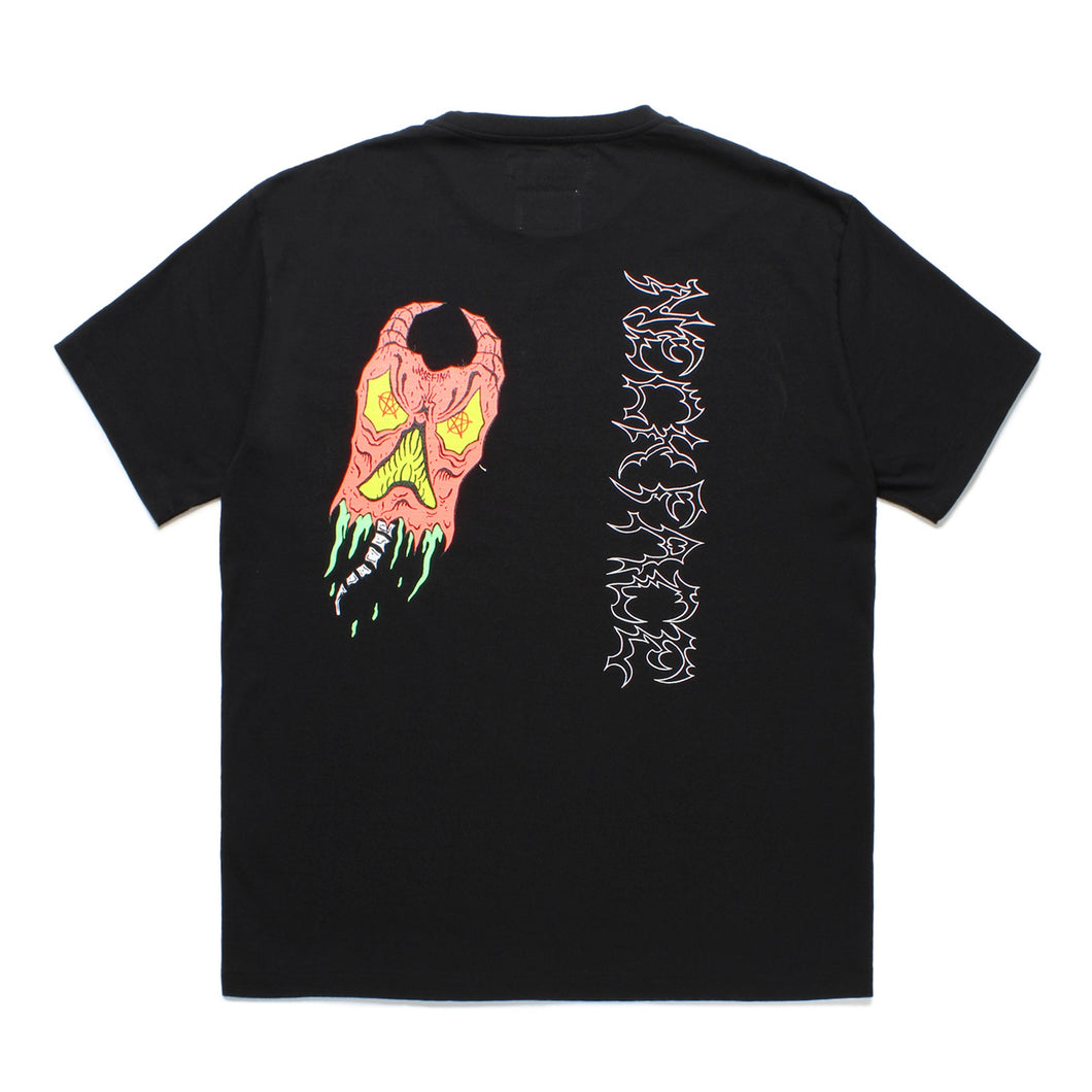 NECK FACE / WASHED HEAVY WEIGHT CREW NECK T-SHIRT ( TYPE-2 )