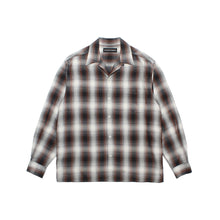 画像をギャラリービューアに読み込む, OMBRE CHECK OPEN COLLAR SHIRT L/S ( TYPE-2 )
