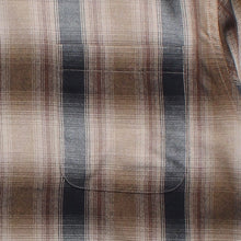 画像をギャラリービューアに読み込む, OMBRE CHECK OPEN COLLAR SHIRT L/S(TYPE-4)
