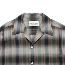 画像をギャラリービューアに読み込む, OMBRE CHECK OPEN COLLAR SHIRT L/S(TYPE-4)
