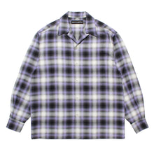 画像をギャラリービューアに読み込む, OMBRE CHECK OPEN COLLAR SHIRT L/S ( TYPE-1 )
