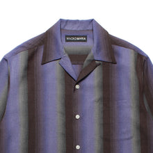 画像をギャラリービューアに読み込む, STRIPED OPEN COLLAR SHIRT L/S
