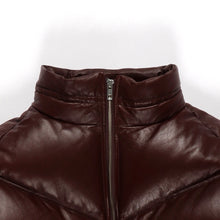 画像をギャラリービューアに読み込む, LEATHER DOWN JACKET -A-

