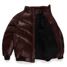 画像をギャラリービューアに読み込む, LEATHER DOWN JACKET -A-
