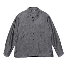 画像をギャラリービューアに読み込む, Chambray Open Collar L/S SH
