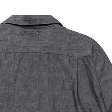 画像をギャラリービューアに読み込む, Chambray Open Collar L/S SH
