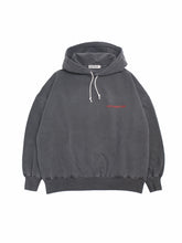 画像をギャラリービューアに読み込む, Pigment Dyed Open End Yarn Sweat Hoodie
