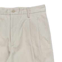 画像をギャラリービューアに読み込む, DOUBLE PLEATED CHINO TROUSERS
