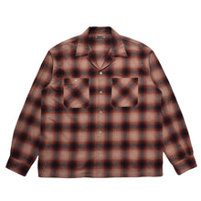 画像をギャラリービューアに読み込む, C.Flannel Ombre Open Collar SH
