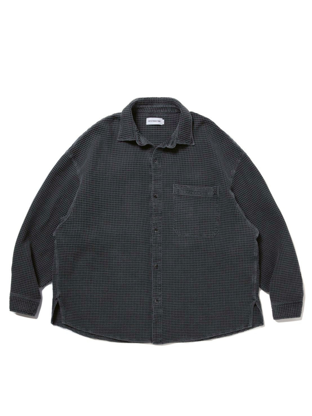 Pigment Dyed Waffle L/S Shirt