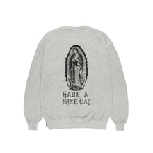 画像をギャラリービューアに読み込む, WASHED MIDDLE WEIGHT CREW NECK SWEAT SHIRT

