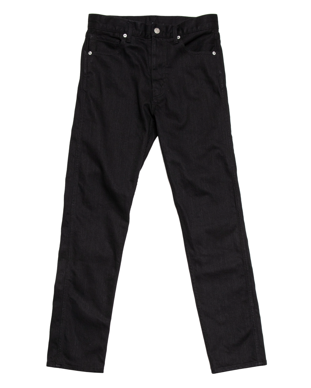 CLASSIC 5 POCKET TAPERED PANTS -WASHED STRETCH DENIM-
