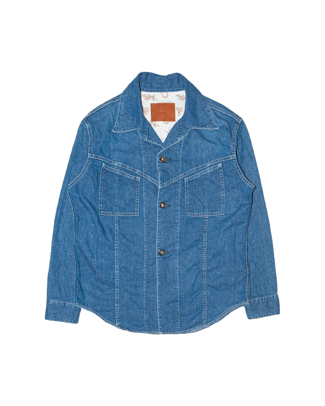 WEST COAST SHIRT -USED WASHED DENIM-