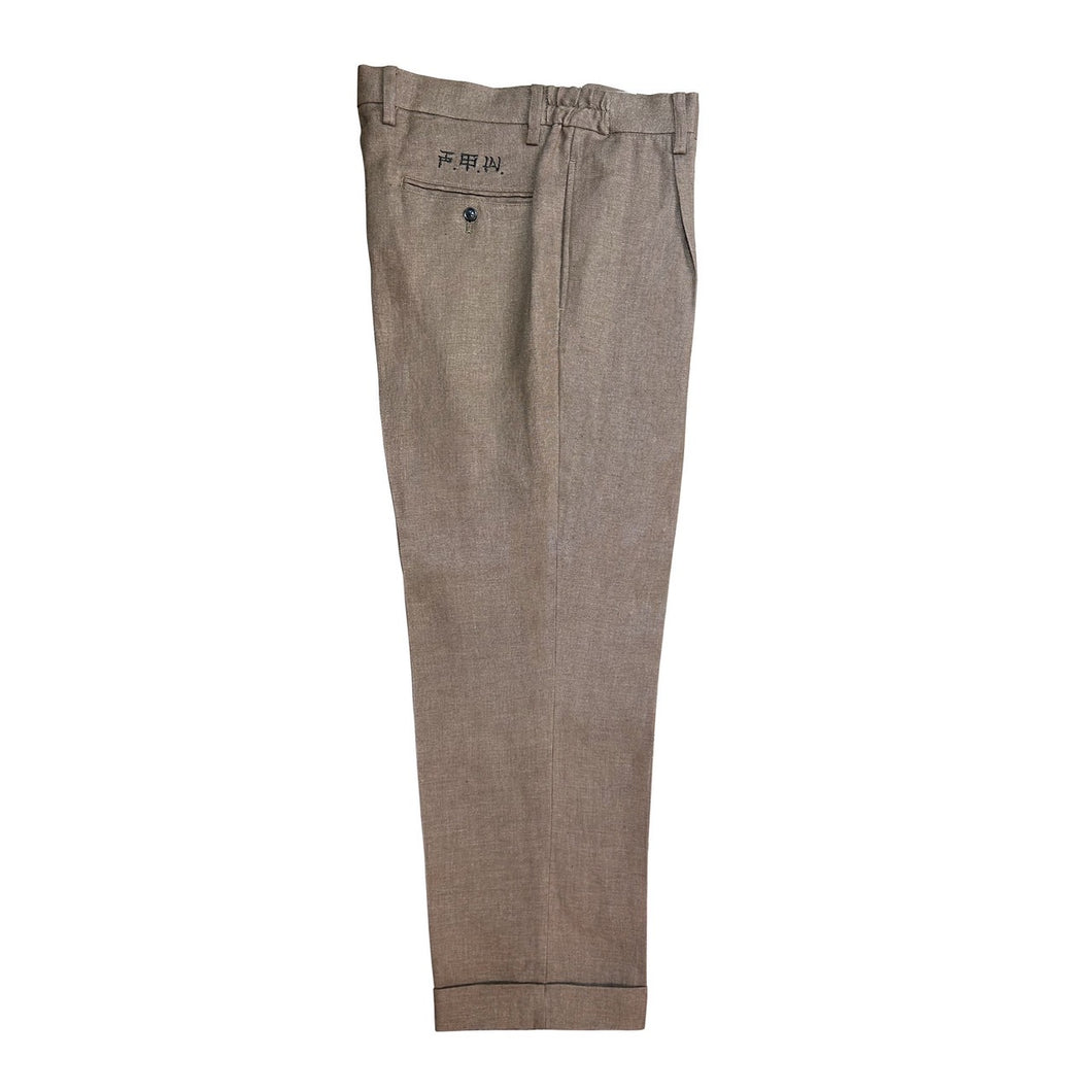 F.T.W. HEMP EASY TROUSERS