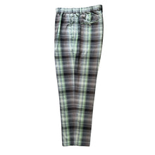 画像をギャラリービューアに読み込む, HEAVY WEIGHT RAYON OMBRE CHECK EASY PANTS
