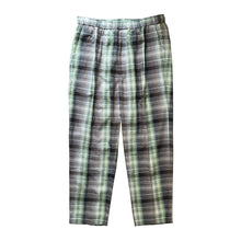 画像をギャラリービューアに読み込む, HEAVY WEIGHT RAYON OMBRE CHECK EASY PANTS
