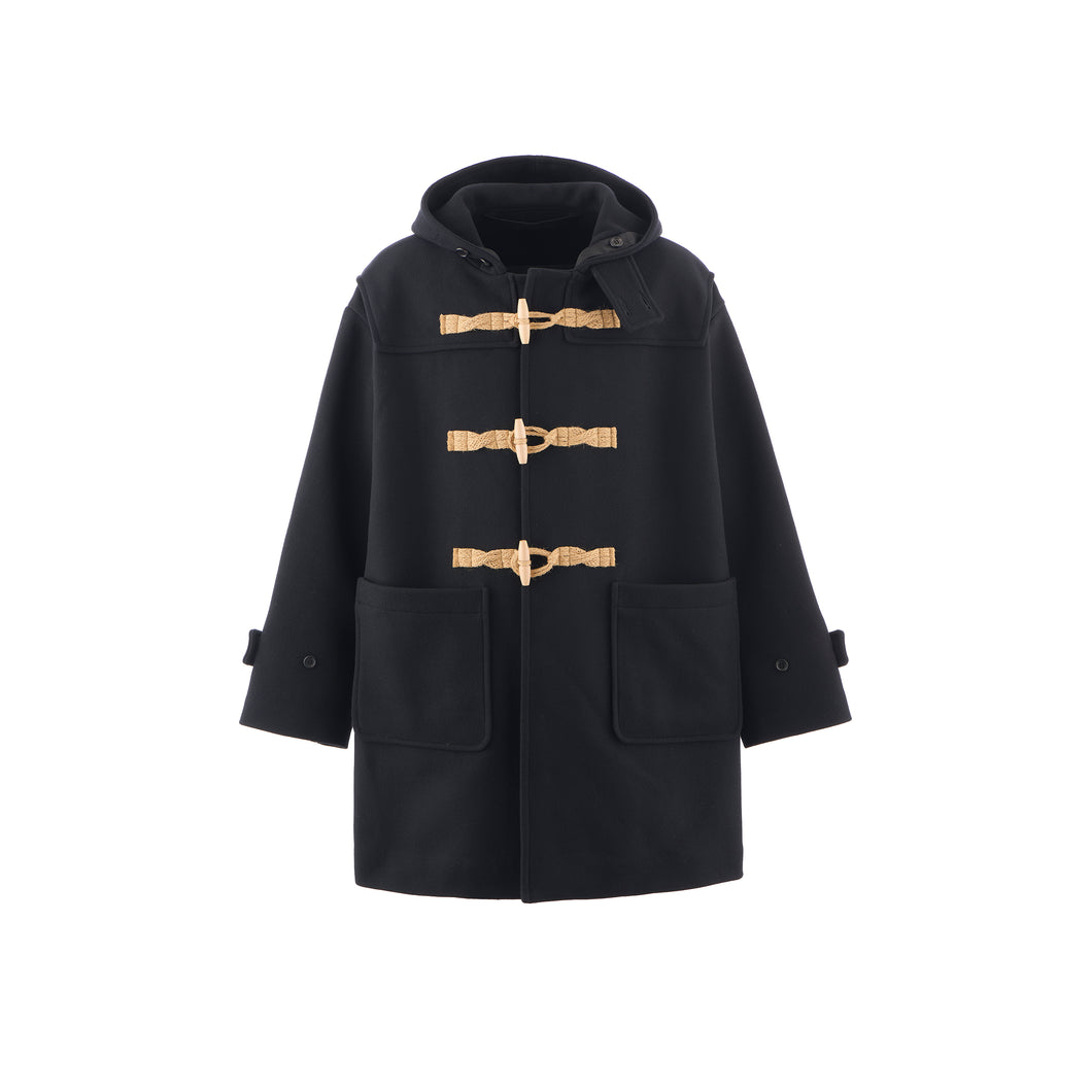 DUFFLE COAT/HOODED